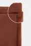 Brown Girl's Extra Thick Winter Leggings with Plush Side Panels and Furry Detail - 3