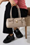 Beige Women's Bag Shoulder Bag and Handbag - 7