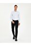 Slim Fit Dobby Long Sleeve Shirt 2018583 - 4