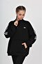Girl's Relax Fit Half Turtleneck Raglan Sleeve Sweatshirt - 5