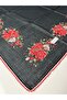 Embroidered Organic Cotton Writing 06085-30