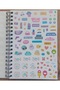 Future Stars Motivational Agenda Undated Spiral Bound with Stecer Pages and Sezgistore Bookmark+Pen - 2