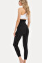 Corset Leggings with Clasps - High-Waisted, Abdomen and Leg Shaping, Slimming and Sculpting Effect -Bixi - 5