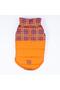 Orange Elgin Paws Plaid Pattern Vest Dog Vest Dog Clothing Dog Raincoat - 6
