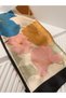 Colorful, Special Patterned (90X90) Stylish Satin Scarf the Size of a Scarf - 2
