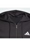 Essentials 3-Stripes Fleece Polar Men's Tracksuit Top Jd1870 - 5