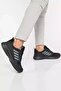 Men's Lace-Up Sneakers Black Smokedtzl-P-00004156 - 2