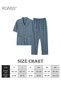2-Piece Pajama Set Men's Pure Cotton Short-Sleeved T-Shirt Long Pants Sets Fashion Grid Pattern Slee - 8