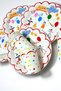 Multi-Colored Cute Animal and Child Figure Plate and Cup Set - 2