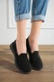 Women's Knitwear Lightweight Slip-On Breathable Knitted Ballerinas Daily Comfortable Use - 4