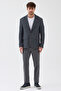 Pasure Men's Navy Blue Cotton Mono Collar Flexible Fabric Self-Wiping Slim Fit Sports Blazer Jacket - 8
