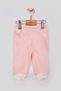 Natural Cotton Newborn Princess Embroidered Hospital Release 4-Piece Bodysuit Set with Ribbons - Light Pink - 4