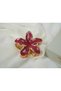Tk001 Gold Flower Clip Large Size Stylish Hair Clip - 2