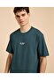 Typography Print T-Shirt With Crew Neck And Short Sleeves - 2