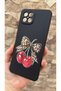 Omix X600 Compatible Cherry Bow Leopard Patterned Silicone Shock-Absorbing Classic Protected Rubber Case 277 - 4