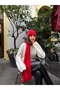 Fuzzy 2-Piece Women's Scarf Beanie Set - 6