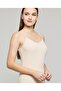 Women'S Nude Ribbed Lace Trim Camisole - 5