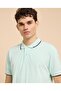 Contrast Tipping Polo T-Shirt With Short Sleeves - 5