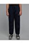 Solid Cargo Joggers With Drawstring Waist