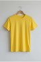 Children's Yellow Cotton Crew Neck Short Sleeve Basic T-Shirt April 23 October 29 Show T-Shirt - 2