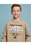 Printed Sweatshirt With Crew Neck And Long Sleeves - 3