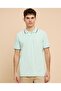 Contrast Tipping Polo T-Shirt With Short Sleeves