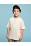 Textured T-Shirt With Henley Neck And Short Sleeves - 4