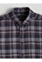 Regular Fit Plaid Men's Shirt - 6