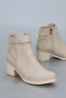 Bln Ns200 Stone Striped Detail Half Boots - 2