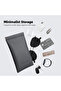 MR79 Slim Wallet, Minimalist Card Holder, Splash Proof Oxford, Magnetic One-Hand Closure - 4