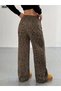 New Season Women's High Waist Lace-Up Elastic Wide Leg Diver Pants - 5