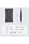 MR79 Slim Wallet, Minimalist Card Holder, Splash Proof Oxford, Magnetic One-Hand Closure - 3