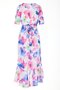 Rochie A508, Poliester, Multicoloră