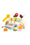 - Stackable Wooden Ice Cream Set & Accessories - 20 pcs