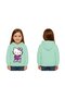 Unisex Hello Kity Printed Children's Swaetshirt Printed Hooded 3 Thread Rasterated
