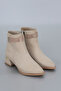 Bln 705 Belt Stone Detailed Low Heel Ankle Boots