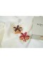 Tk013 Gold Flower Figured Clip Hair Clip