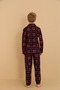 Father-Son Suede Pajama Set (the Price Is for One Set) - 7
