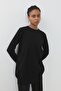 Basic Sweater Tunic Black