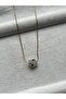 Raw Moonstone Steel Necklace Handmade - 2