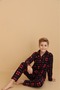 Father-Son Suede Pajama Set (the Price Is for One Set) - 5