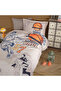 Ranforce Duvet Cover Set Single Size Basketball V1 Beige - 2