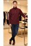 Polar Thermal Half Zipper Non Pilling Mock Neck Men's Sweatshirt - 2