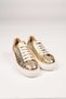 Lace-Up Eva Sole Genuine Leather Sneaker 101-4406-01 Women's Shoes - 7