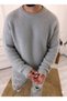 Sweatshirt Oversized Anti-Pilling Fleece Sweater Loose Fit Natural Cotton Comfortable Cut Loose Plush Sweater - 2