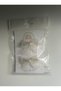Cream Lace Patterned Pearl Ribbon Hair Clip for Mother, Baby, Child - 5
