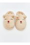 Two Mt Shop Quality Lcw Steps Beige Girls' Home Shoes - 3