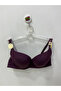 Women's Padded Micro Support Purple Bra