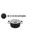Extra Strong Biogranite Pot 24 cm |   4.3 Liters |   Induction Based |   10 Years Warranty - 3