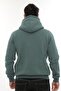 Men's Full Zip K Hooded Cotton Sweatshirt with Fleece Inside - 7